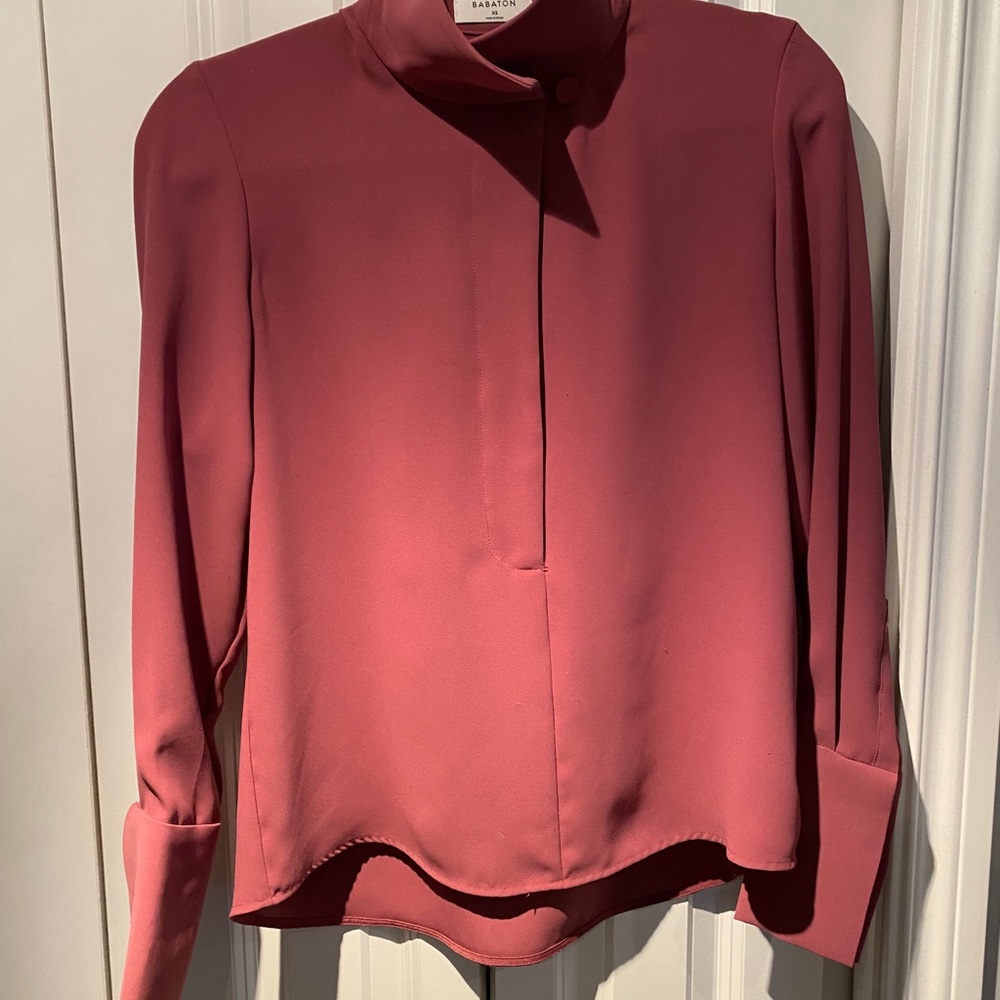 Beautiful dark rose blouse
